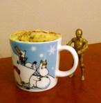 Kaksin uunissa oleillut, lopputuloksena lättähattu.